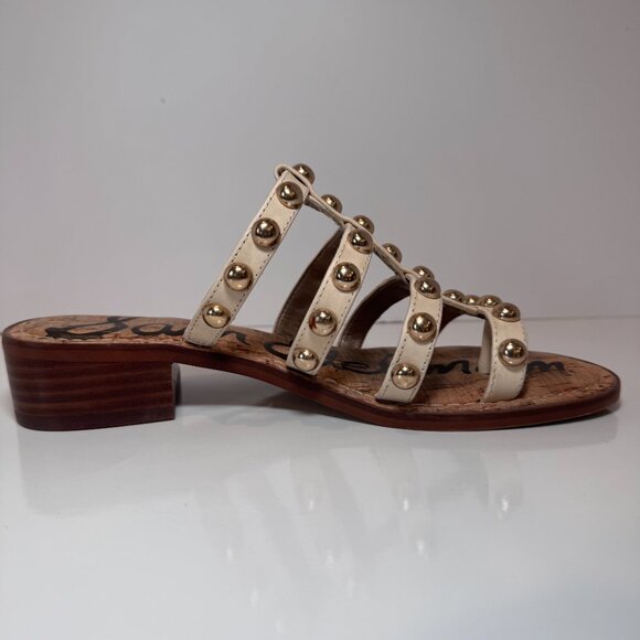 Sam Edelman Size 6 Juniper Mule sandals, thong, studded - Picture 9 of 12